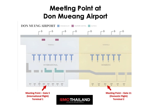 จุดนัดพบที่สนามบินดอนเมือง